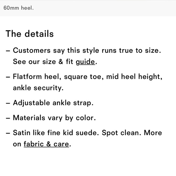 reformation “Zora” Brand New never worn platform sandal - Picture 7 of 10